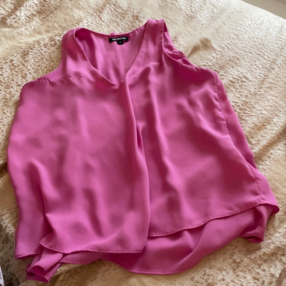 Pink blouse